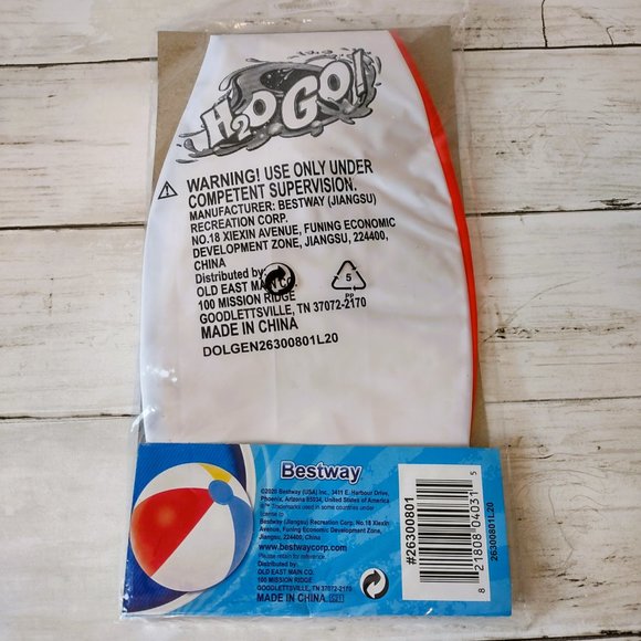 (3) H2O GO 2 Pink/Grey Adult Full Size Raft/Floats & 16" Beachball New - Picture 3 of 5